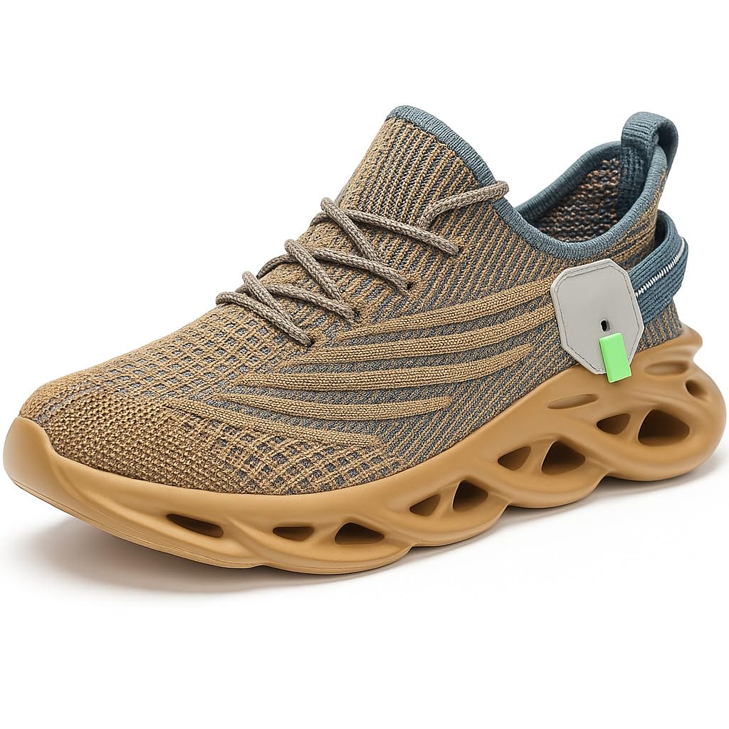 Cruiser Sneaker for Men | Lightweight & Stylish | Breathable Mesh Lace-Up Shoes | Casual Wear, Gym, & Street Style (2644)