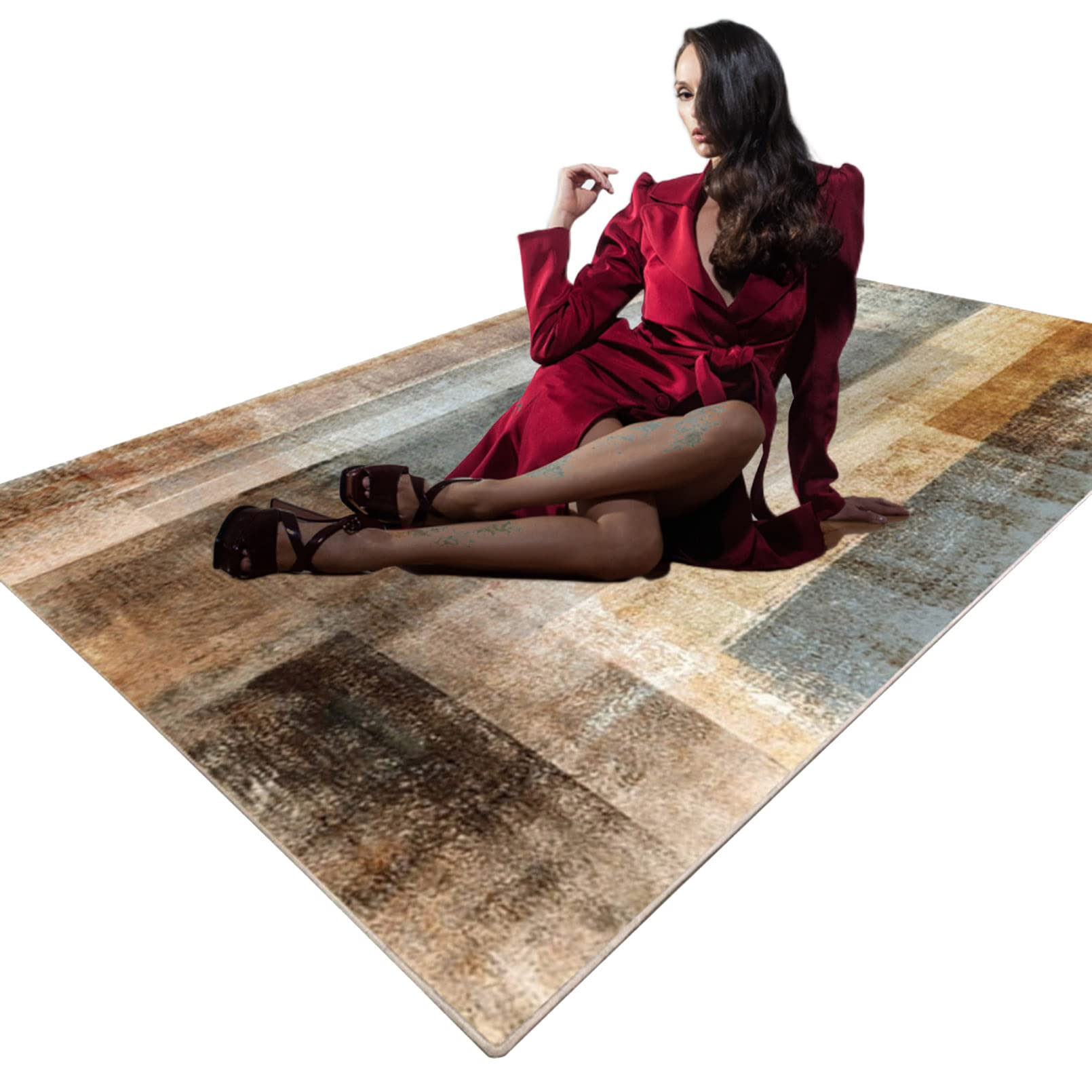 Tapis de salle de bain absorbant et antidérapant lavable en machine pour douche