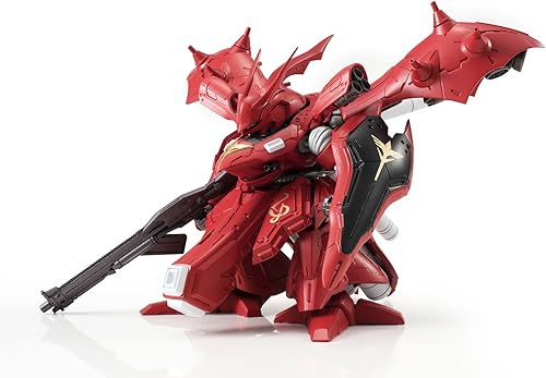Miniatura 7 de Bandai Tamashii Nations Nxedge Style Nightingale Figura de acción "Contraataque de Gundam Char"