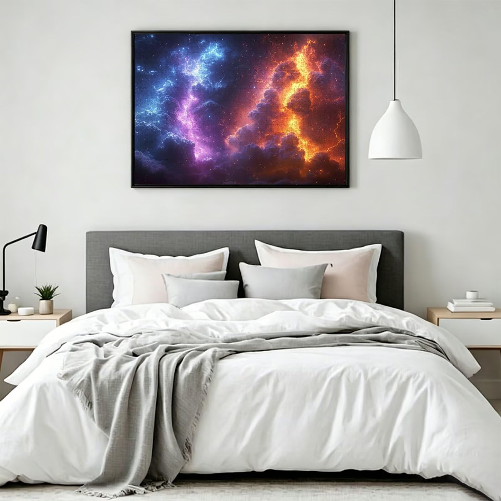 Puzzle 5000 Teile für Erwachsene, 3D Puzzle Traum Holzpuzzles, n-585 | Puzzlematte Sternenhimmel, Heimunterhaltung, Entspannung Meditationspuzzle, Impossible Klassische Jigsaw Puzzles, Home Decor