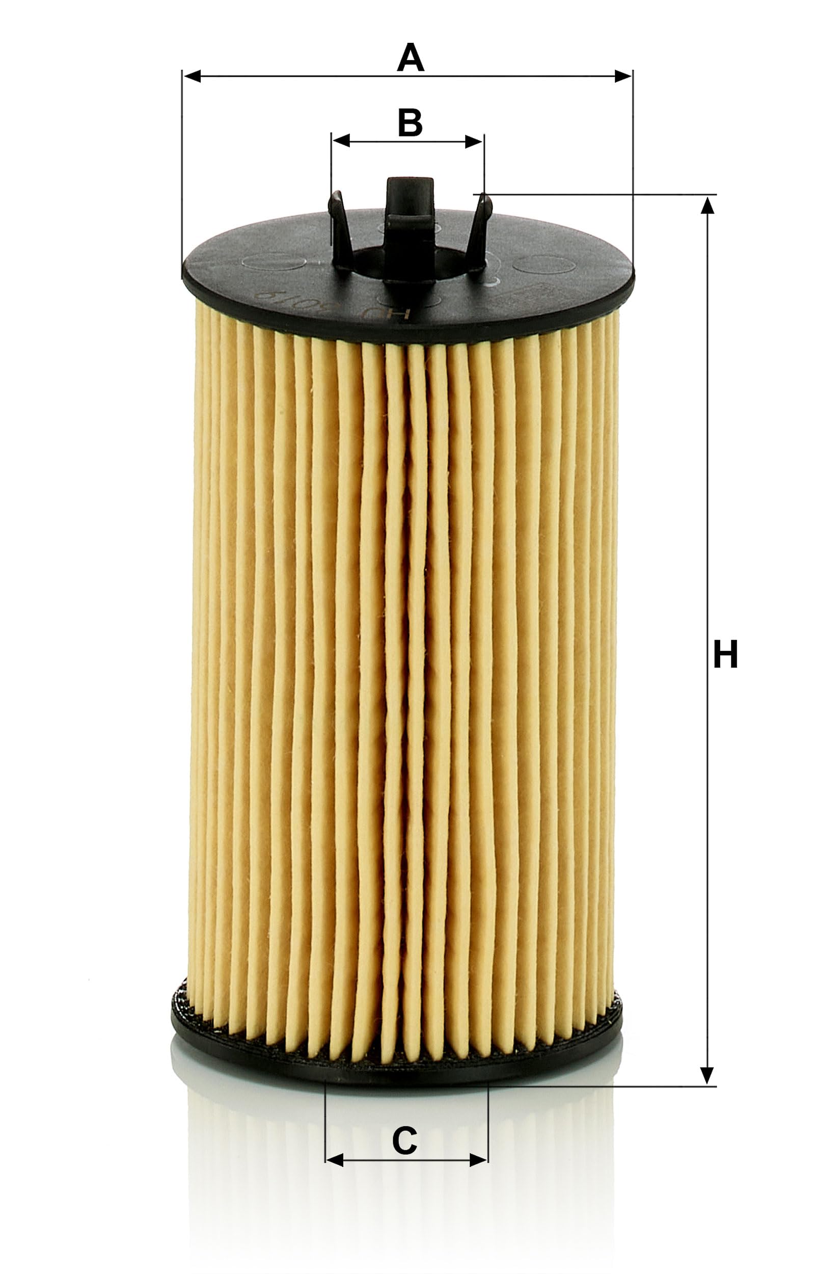 MANN-FILTER W 6019 – Filtro Olio Auto Di Alta Qualità (Primo Equipaggiamento) - 4