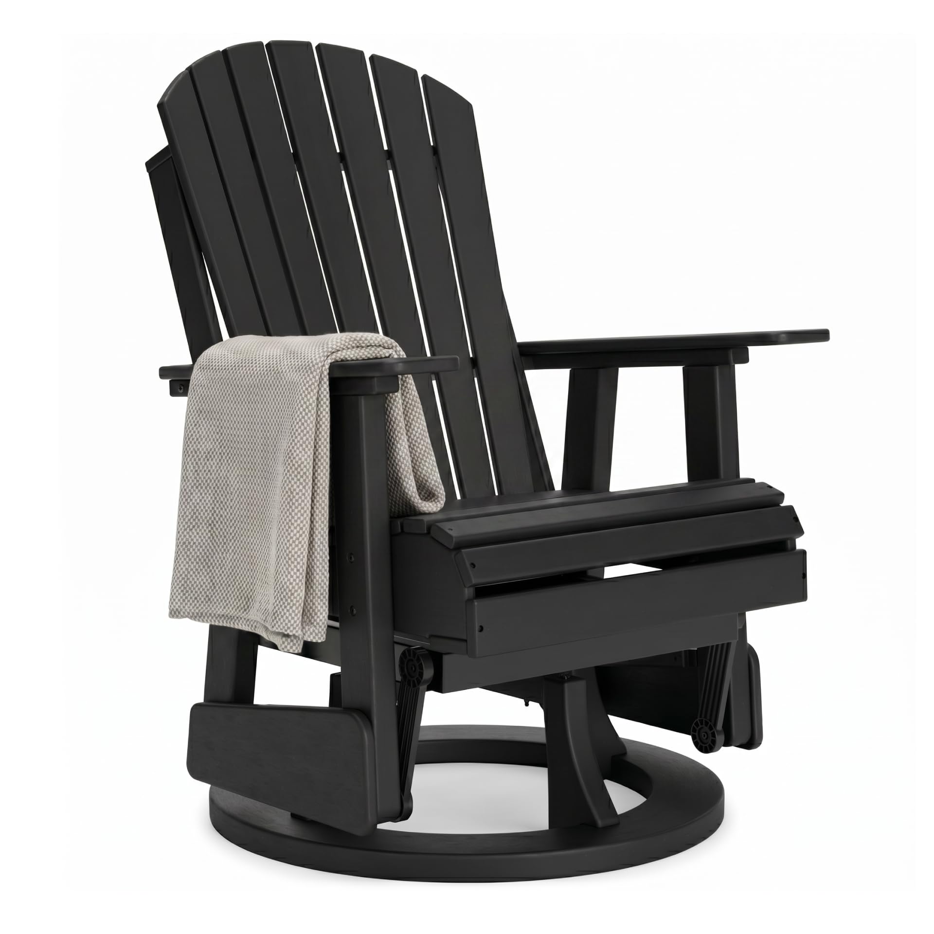 Amazon.com: Ashley Furniture Hyland Wave Outdoor Swivel Glider