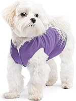 Vista 26 de Goldpaw - Chaqueta elástica de vellón para perros pequeños, suéter súper suave y cálido para perro, chaleco de suéter para mascotas para otoño e