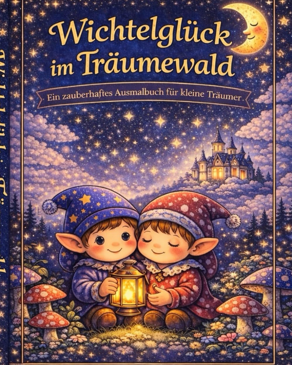 Wichtelglück im Träumeland: Ein zauberhaftes Ausmalbuch