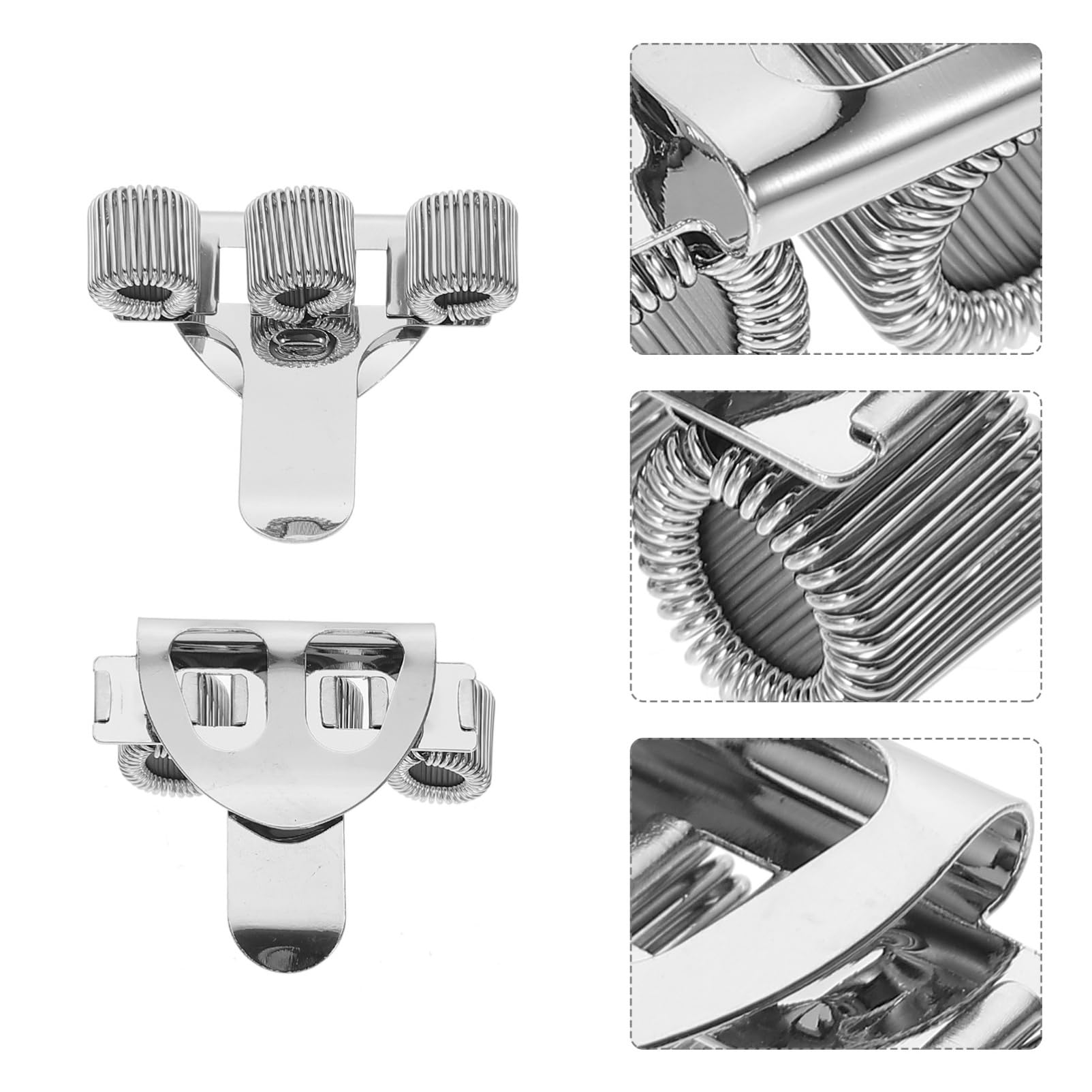 TEHAUX 20pezzi Portapenne Metallo Con Clip Organizer Pratico Per Scrivania Design Tre Accessorio Per Penne e Matite Per Ufficio e Studio