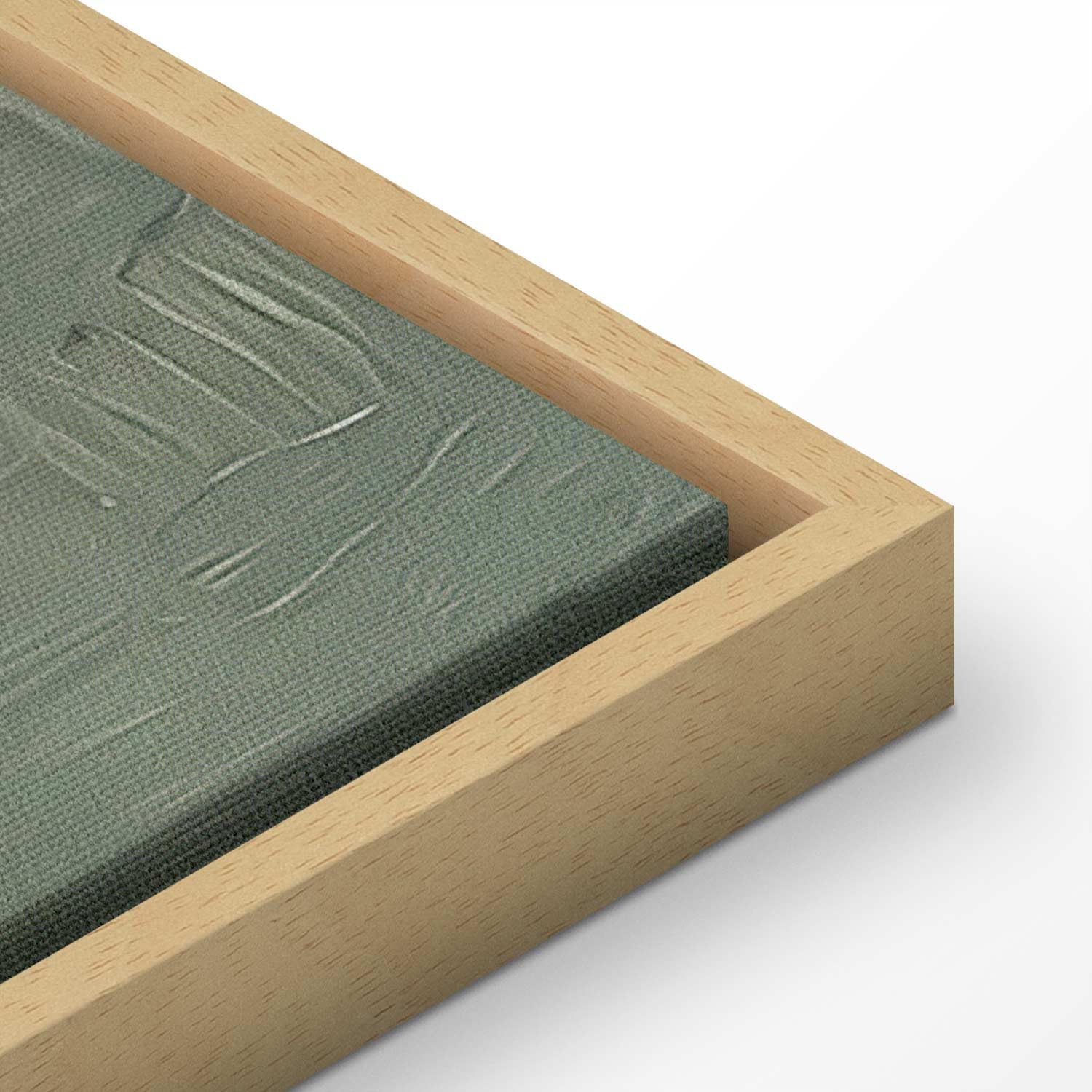 murando - Obraz na Płótnie ze Strukturą - Drewniana Rama American Box Bukiet Kwiatów w Klasycznym Wazonie 30x20 cm - Mały Obraz na Ścianę - Nowowczesna Elegancka Dekoracja do Salonu b-H-10219-b-a