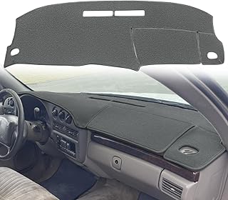 Dash Cover Mat Custom Fit for Chevy Chevrolet Monte Carlo/Lumina Car Dashboard Pad Cap Carpet Protector K333 (Dark Gray)