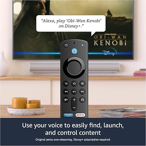 Miniatura 4 de Dispositivo de streaming Yaxa Fire TV Stick 4K Max con Wi-Fi 6 y control remoto por voz Alexa (incluye controles para la televisión)
