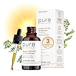 Pure Therapro Rx Vegan D3 + K2 Organic 100% Liposomal 10ml Made in USA | 3 Month Supply | Maximum Absorption Vitamin D3 and Vitamin K2 Supplements for Men and Women, D3 Vitamin 5000 IU