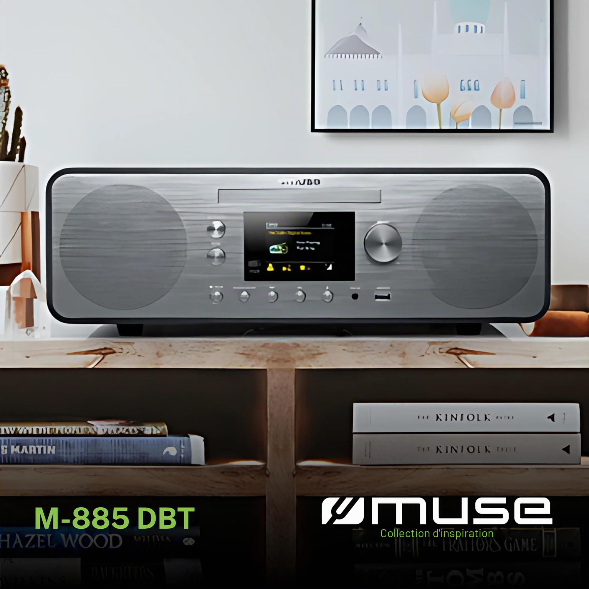 MUSE Micro chaîne HiFi M-885 DBT