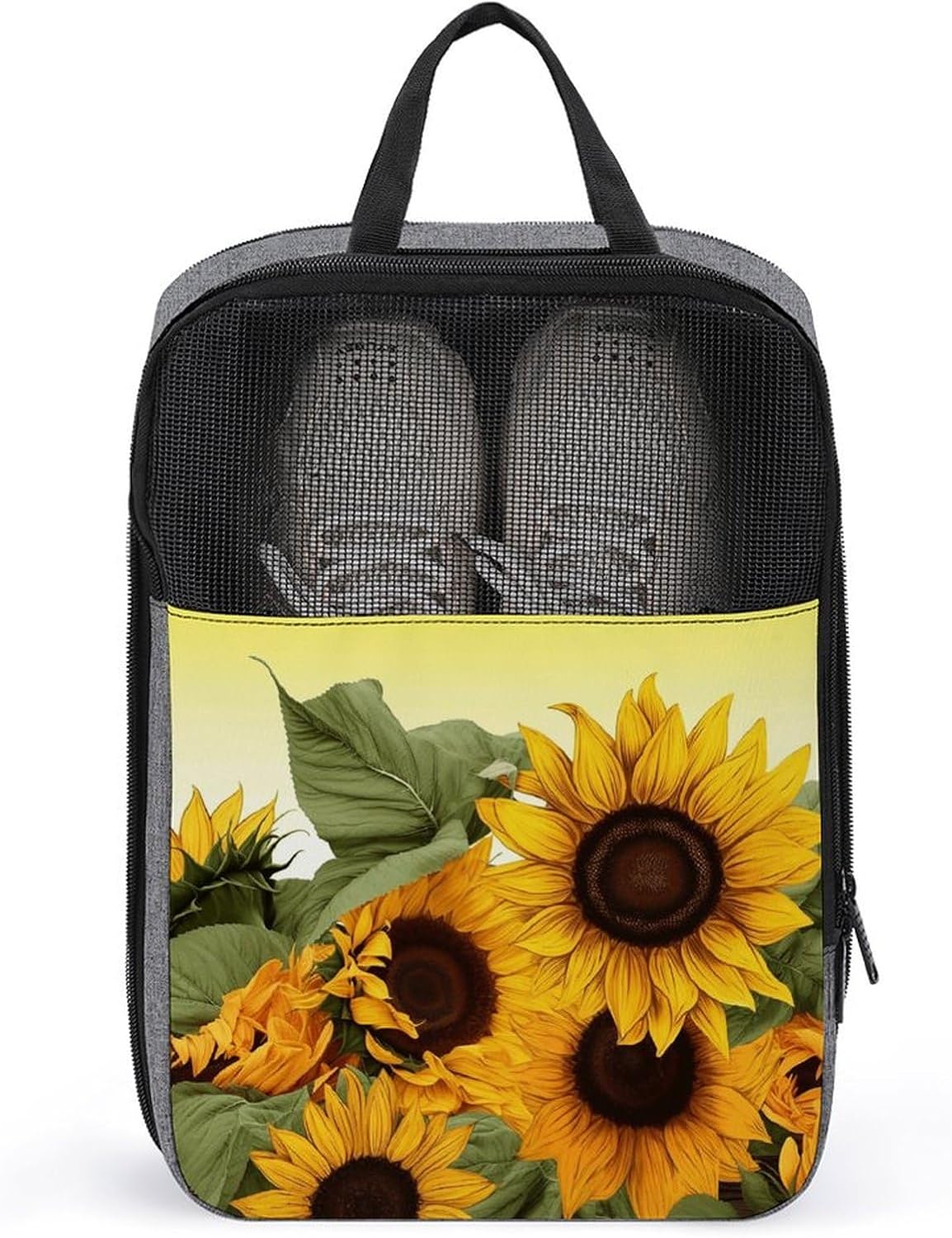 Shoe Bag, Sunflowers Floral Printed Shoe Bag,storage Hanging Shoe Bag,bath Towel Storage Bag