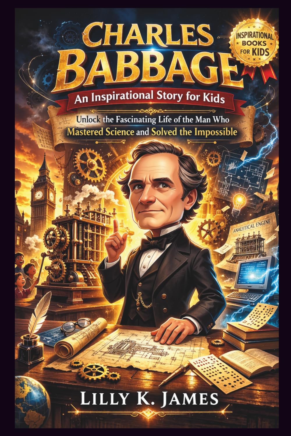 CHARLES BABBAGE An Inspirational Story for Kids: Unlock the Fascinating Life of the Man Who Mastered Science and Solved the Impossible (An Inspirational Inventors Stories for Kids)