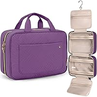 Vista 15 de Bolsa de viaje con gancho para colgar, resistente al agua, organizador de cosméticos, bolsa de viaje para accesorios, champú, contenedor