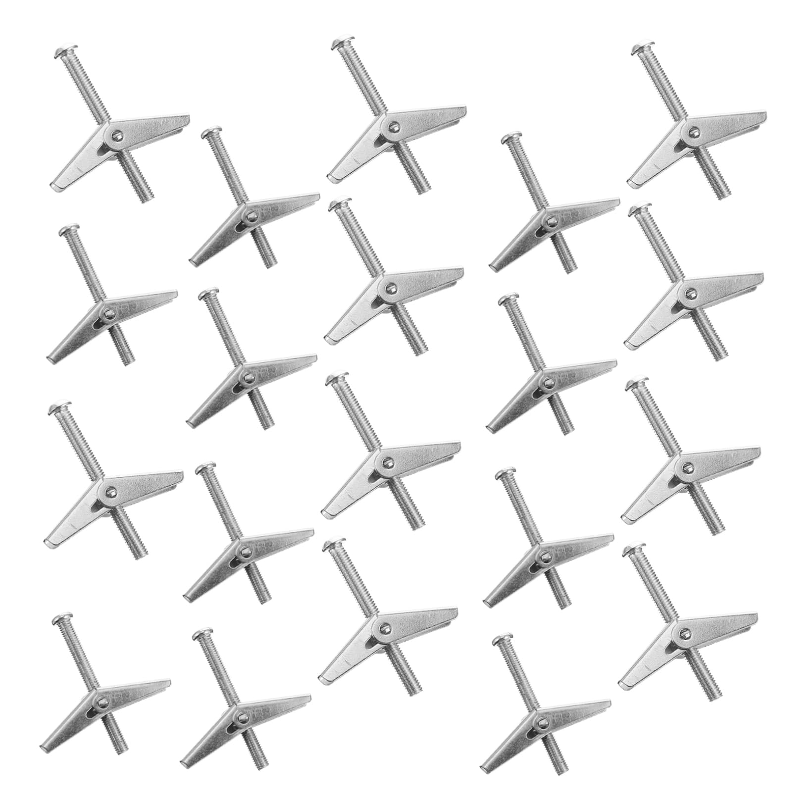 CIYODO 20pcs Heavy Duty Drywall Anchors Molly Bolts for Drywall Toggle Bolt and Kit (m5)
