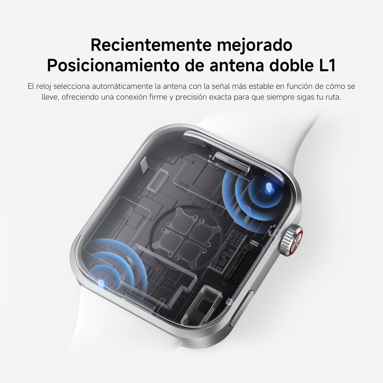 XIAOMI Redmi Watch 6 NFC, Reloj Inteligente Mujer y Hombre, Pantalla AMOLED 2.07'', Monitoreo cardíaco,sueño y estrés, 150+ Modos Deportivos, 24 Días de Batería, 5ATM, GPS, iOS & Android,Gris