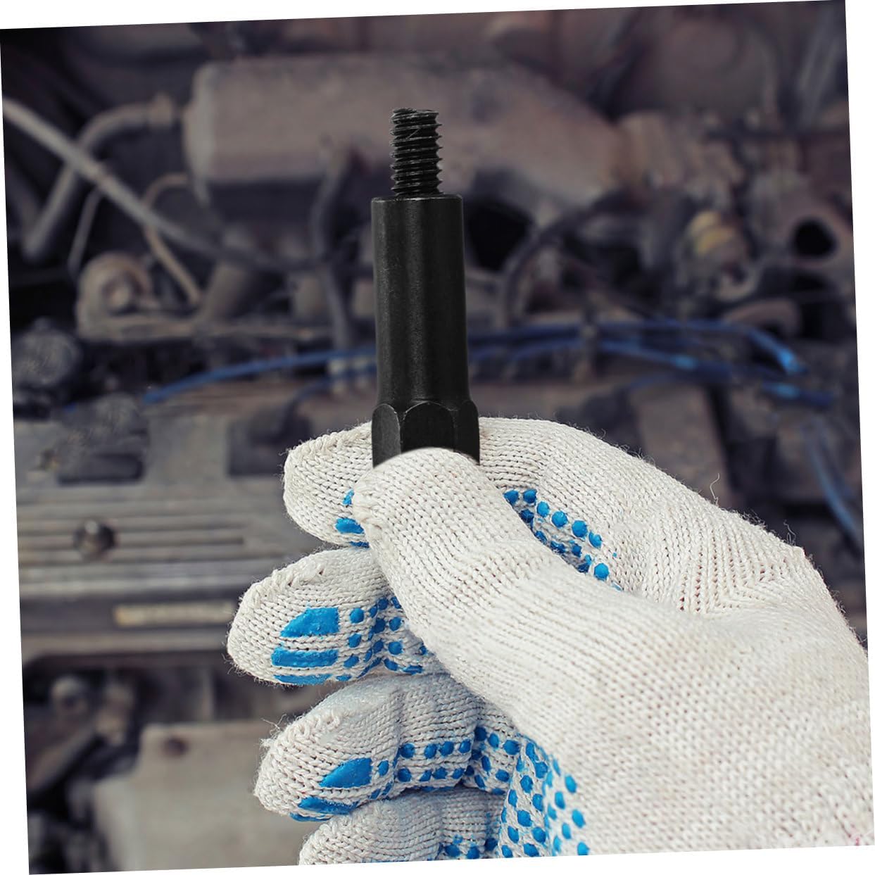 GLEAVI 2pcs Valve Cover Bolt Seal Auto Engine Bolts Chrome Fasteners Leak High-strength Racing Use
