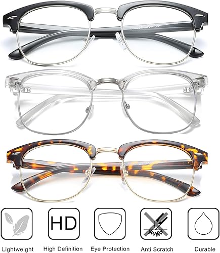 Miniatura 2 de Lentes de bloqueo de luz azul, para computadorajuegopantalla para mujeres u hombres, anti luz azul y UV