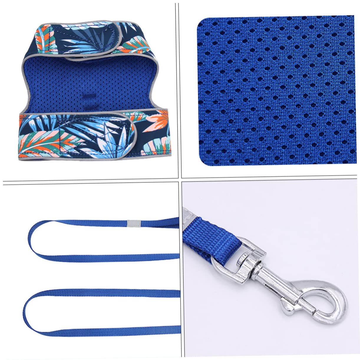 minkissy 3sets Pettorina Cat Vest Luminosa Con Guinzaglio Per Passeggiate Notturne Per Gatti Di Piccole
