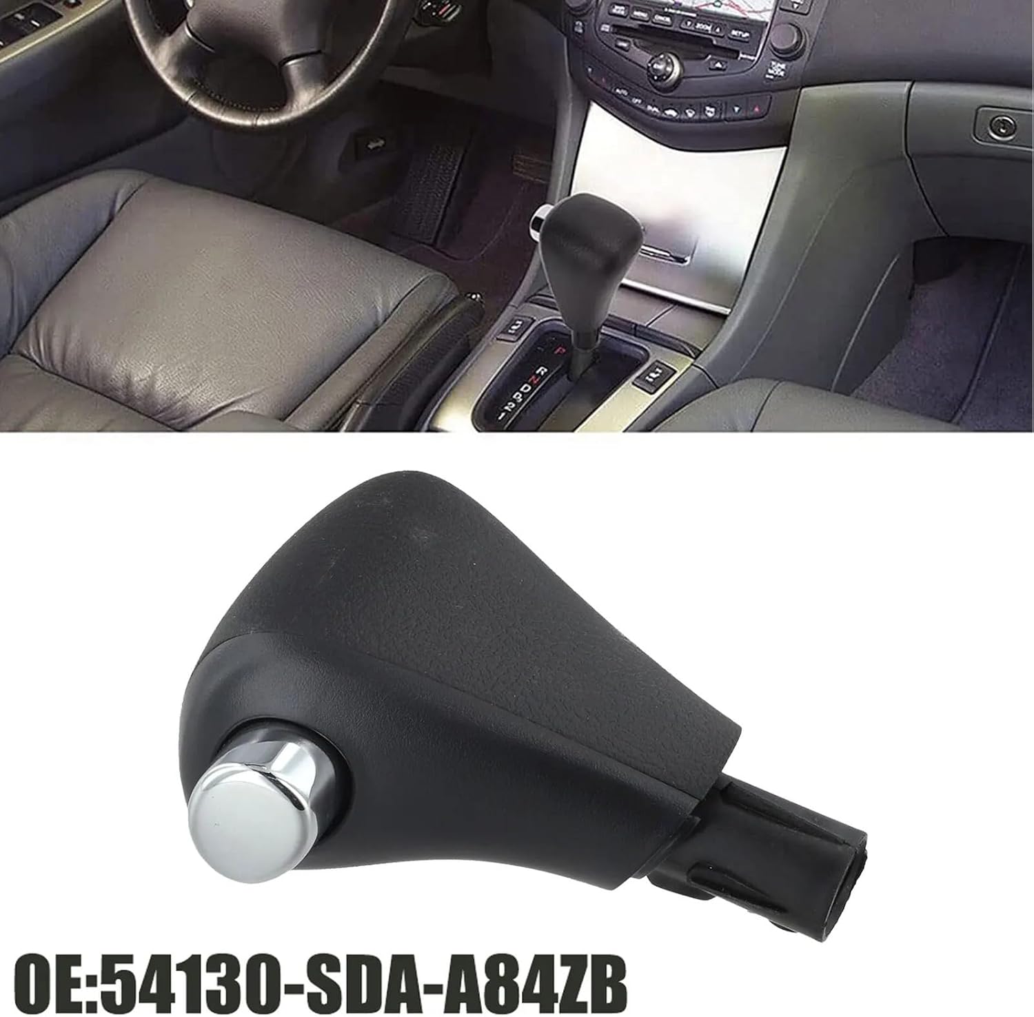 Shifter Head Transmission Car Accessories/Fit For Accord Gear Head Replacement Color Black Automatic Shift Handle Long-lasting Use