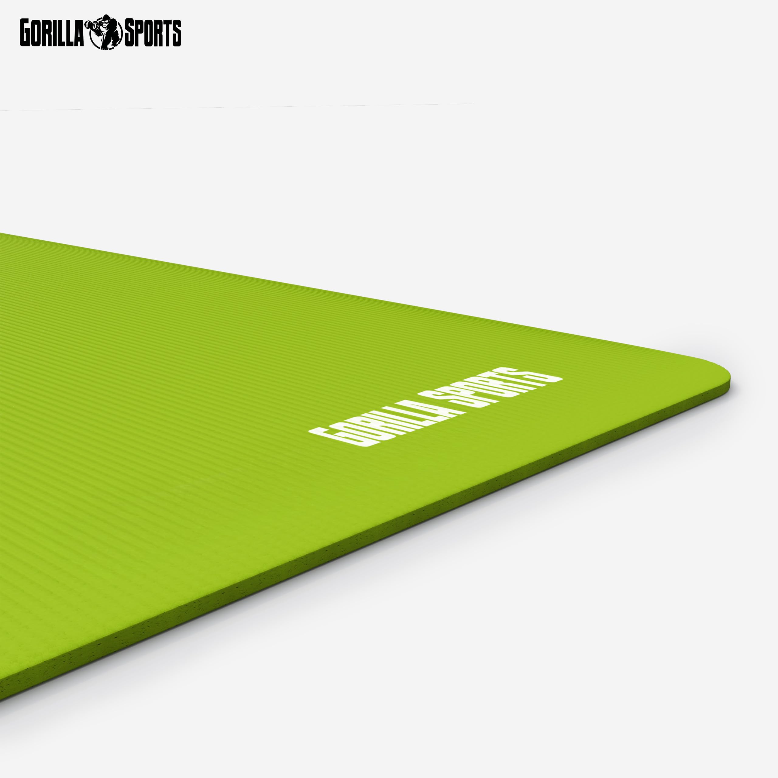 Gorilla Sports Yogamatte in Verschiedenen Farben und Größen - Colchoneta de Yoga