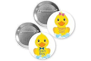 Gender Reveal Party Favors: Yellow Rubber Duckies