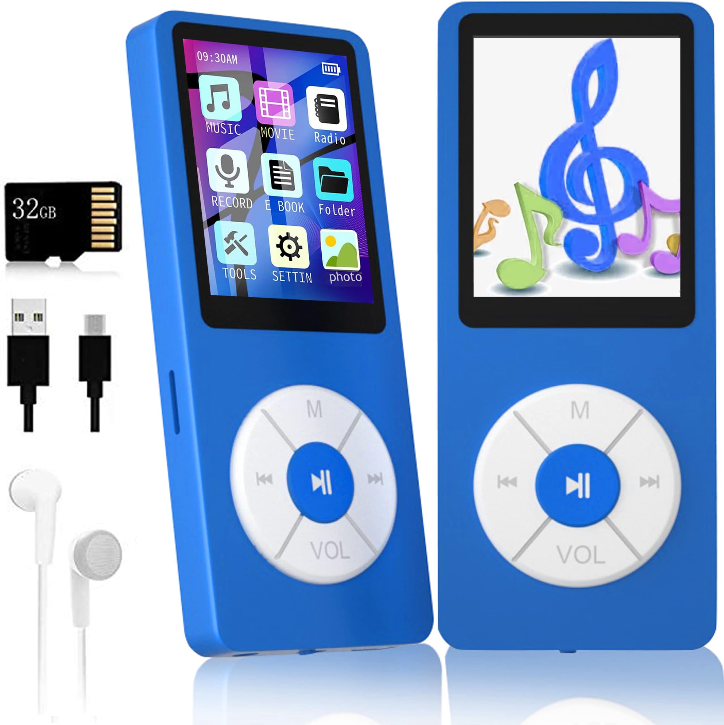 MP3 Player / MP4 Player, Hotechs MP3 Music Player with 32GB