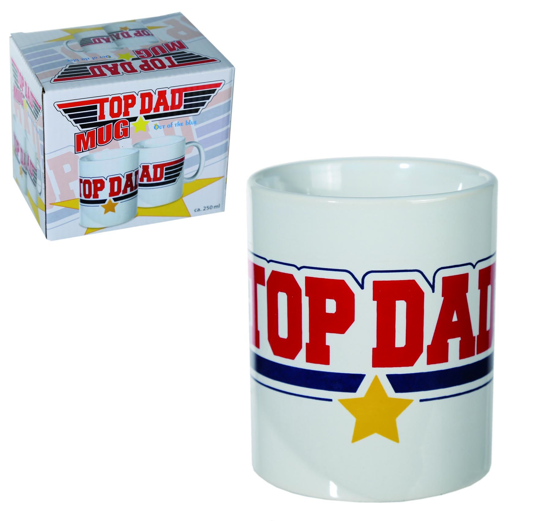 Top Dad Ceramic Mug