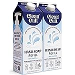 Cleancult - Liquid Hand Soap Refills - Sea Minerals - Gentle On Sensitive Skin - Made with Aloe Vera & Essential Oils - Eco Friendly - Paper-Based Packaging - 32 oz/2 Pack