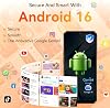 Blackview Wave 7C Celular Desbloqueado Android 16 4G, 128GB, Doble SIM, Naranja | Teléfono 4G para el día a día, trabajo o respaldo; teléfono para tmobile, 6.56" HD+, 32MP trasera, 5000mAh, 4GB físicos + hasta 12GB RAM virtual 5
