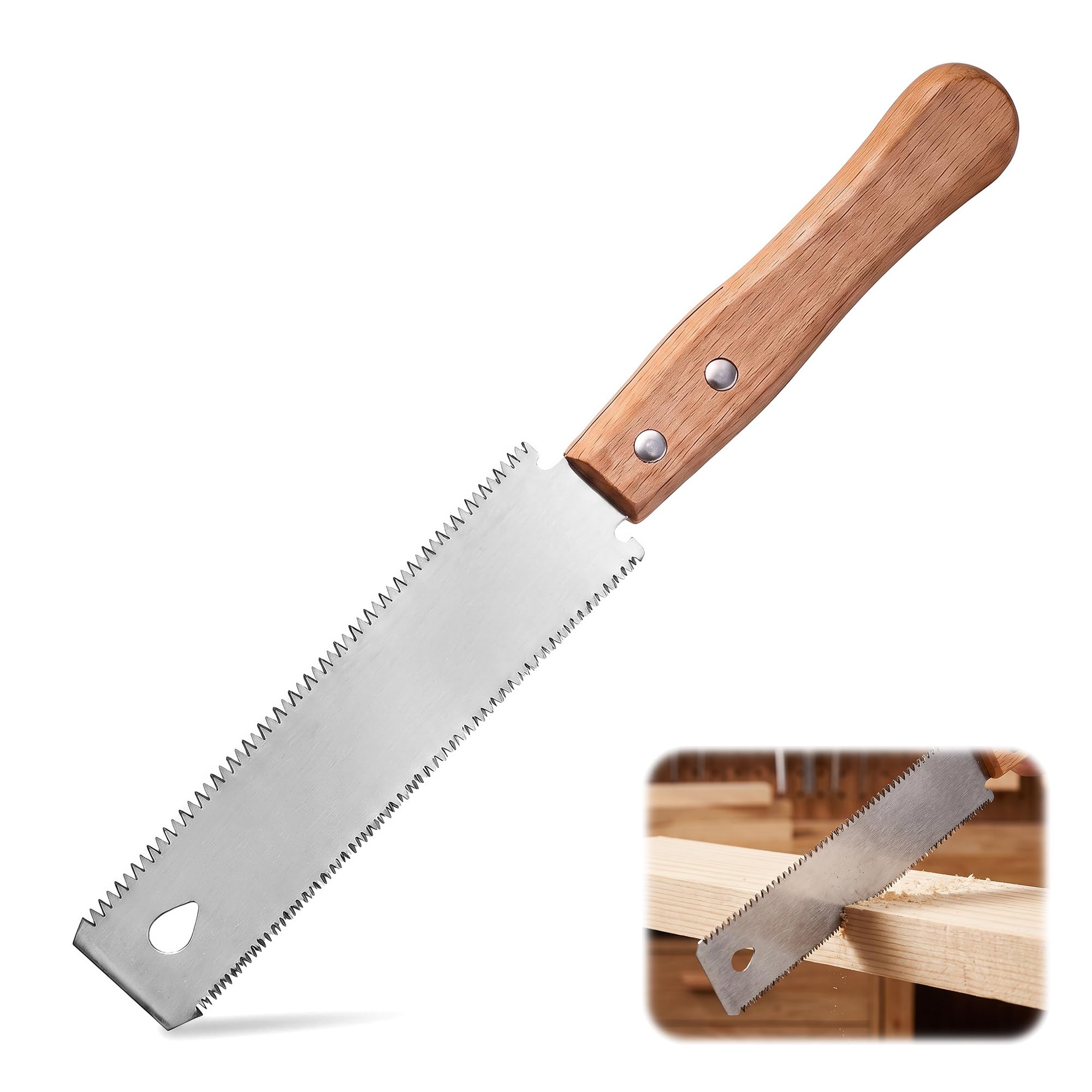 30.5cm Japanese Hand Saw Wood Hand Flush Cut Saw for Wood Working