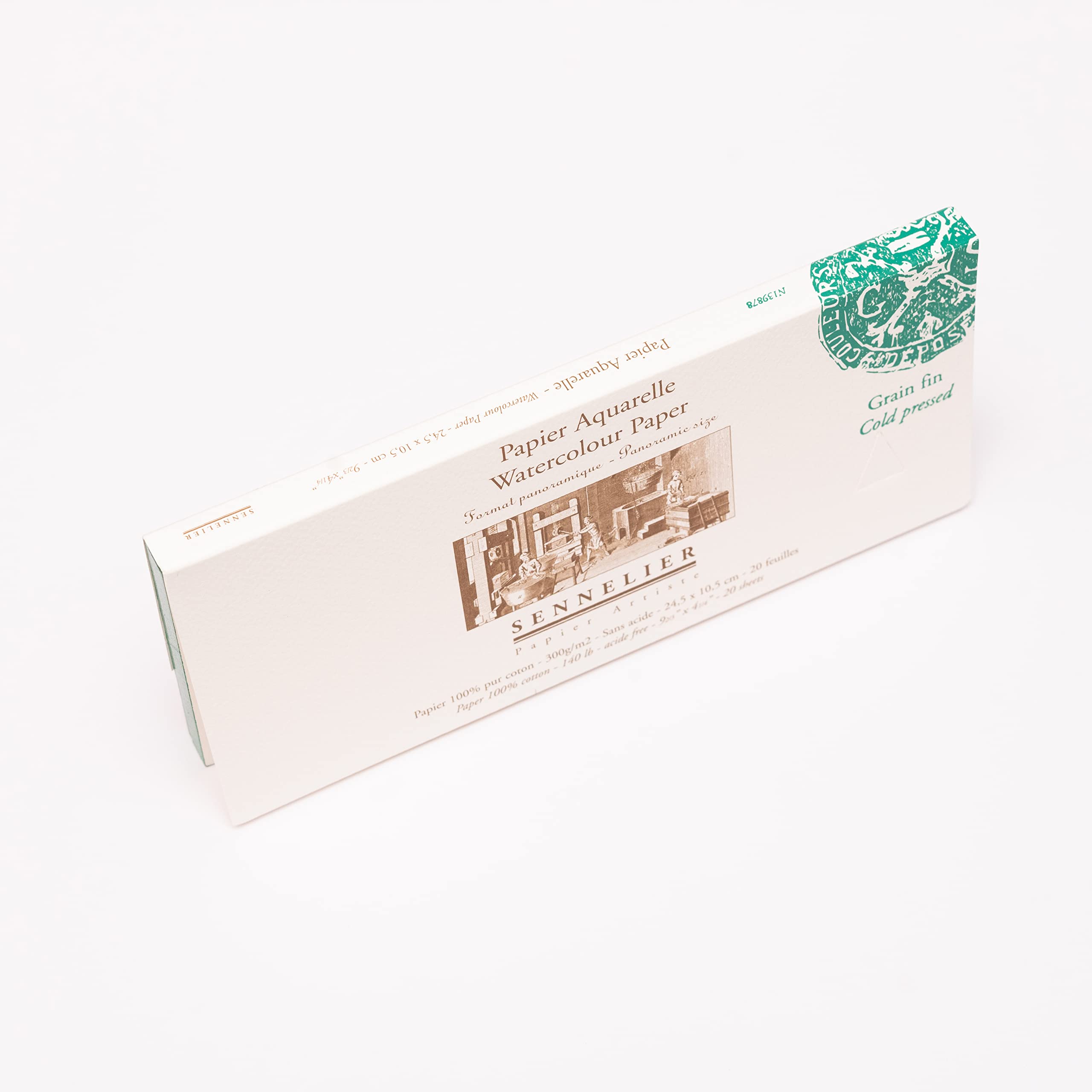 Sennelier Watercolor Paper Block 9.5X4.25 Cp