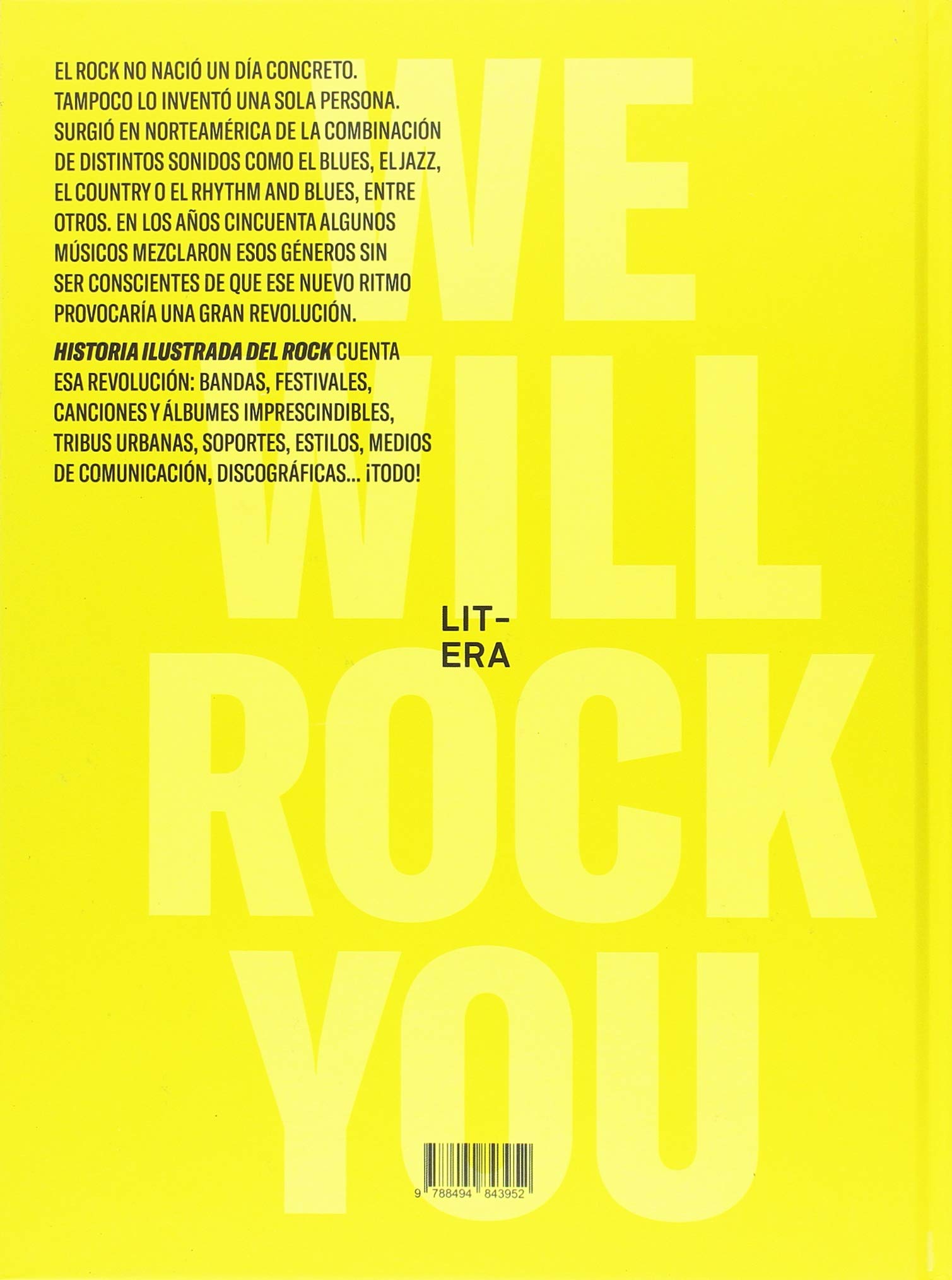 Historia ilustrada del rock (Libro informativo)