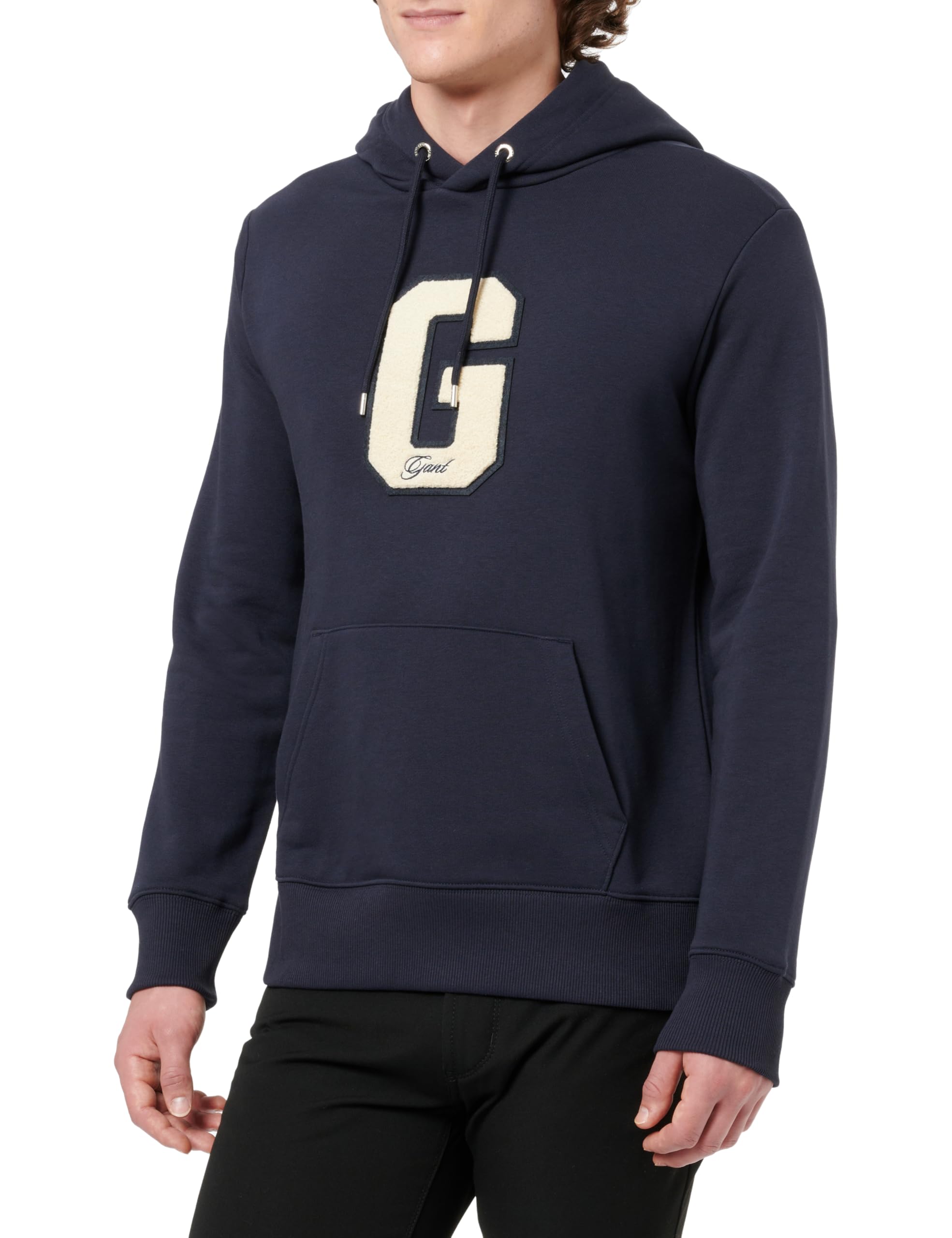 GANT G Badge Hoodie, Evening Blue, M