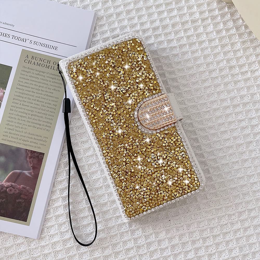 BaiBaiDY Cover Per TCL Tab 10L Custodia, Slot Cart,Custodia A Portafoglio In Pelle PU Di Lusso Custodia Flip Folio, Cover Per TCL Tab 10L.(Rosa - Foto 5