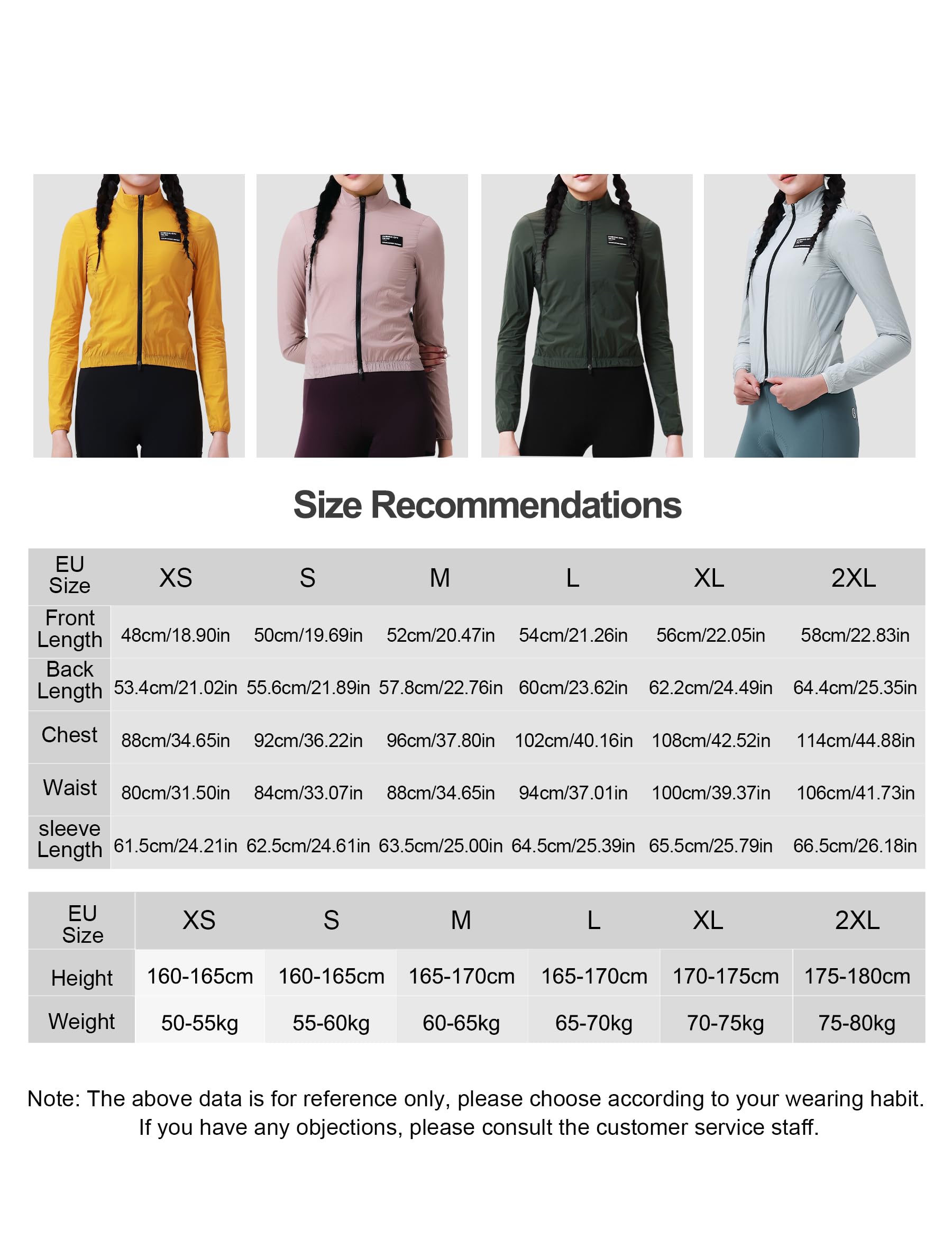 INBIKE Veste Coup Vent Femme Protection Uv SPF50+ Léger Pour Vélo Course à Pied Trekking Randonnée Vie Quotidienne KY466