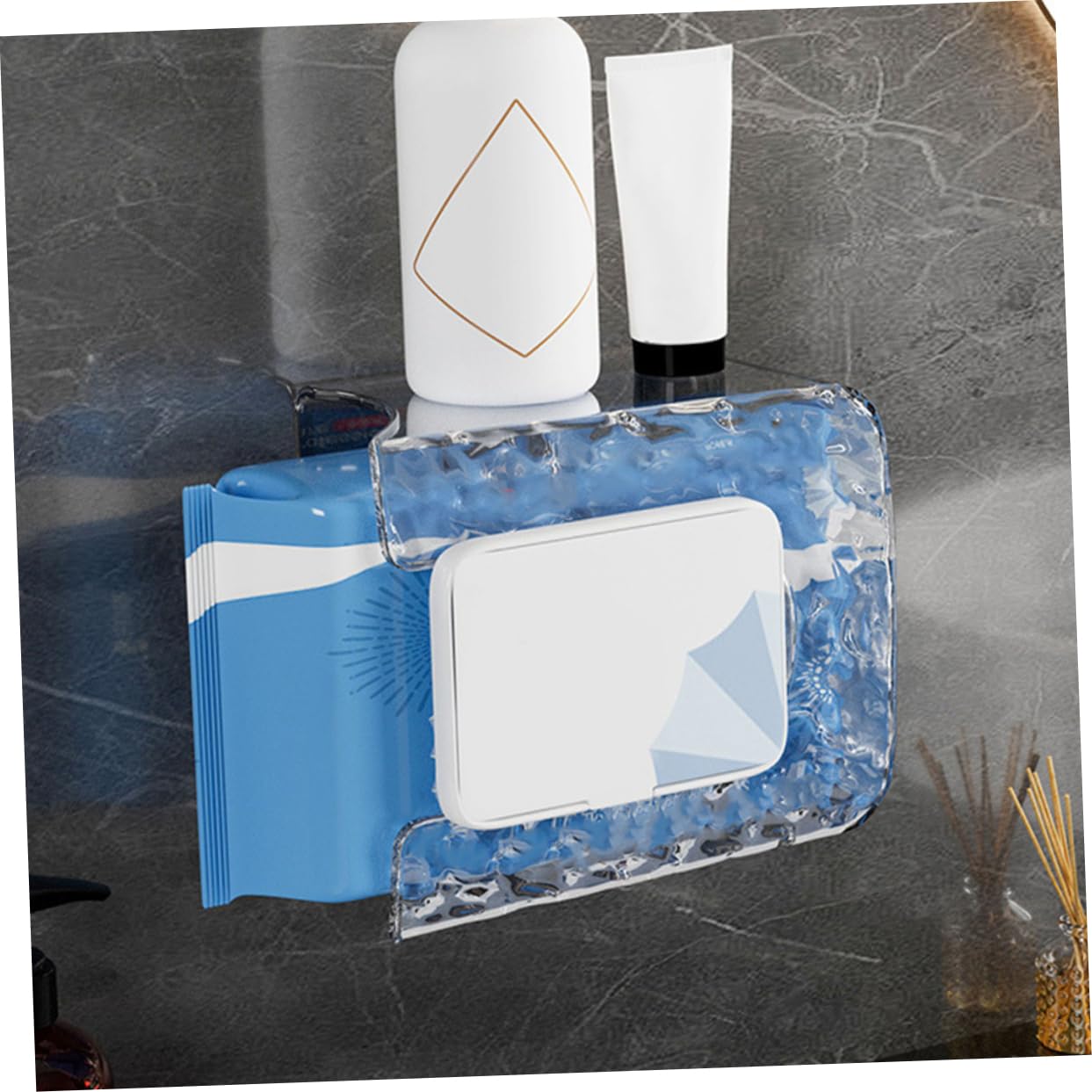 Cabilock 8 STK Taschentuchbox Für Die Wand Handschuhhalter Für Wandhalterung Wandmontierter Taschentuchhalter Halter Für Badezimmertücher Klopapierhalterung Handschuhspender Das Haustier
