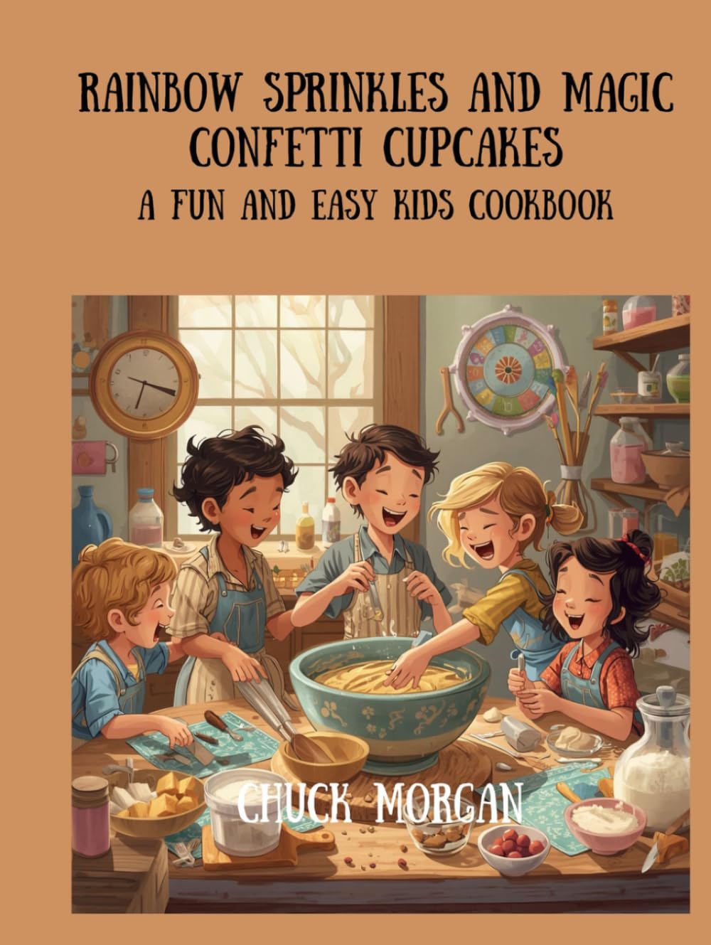 Rainbow Sprinkles and Magic Confetti Cupcakes: A Fun and Easy Kids Cookbook