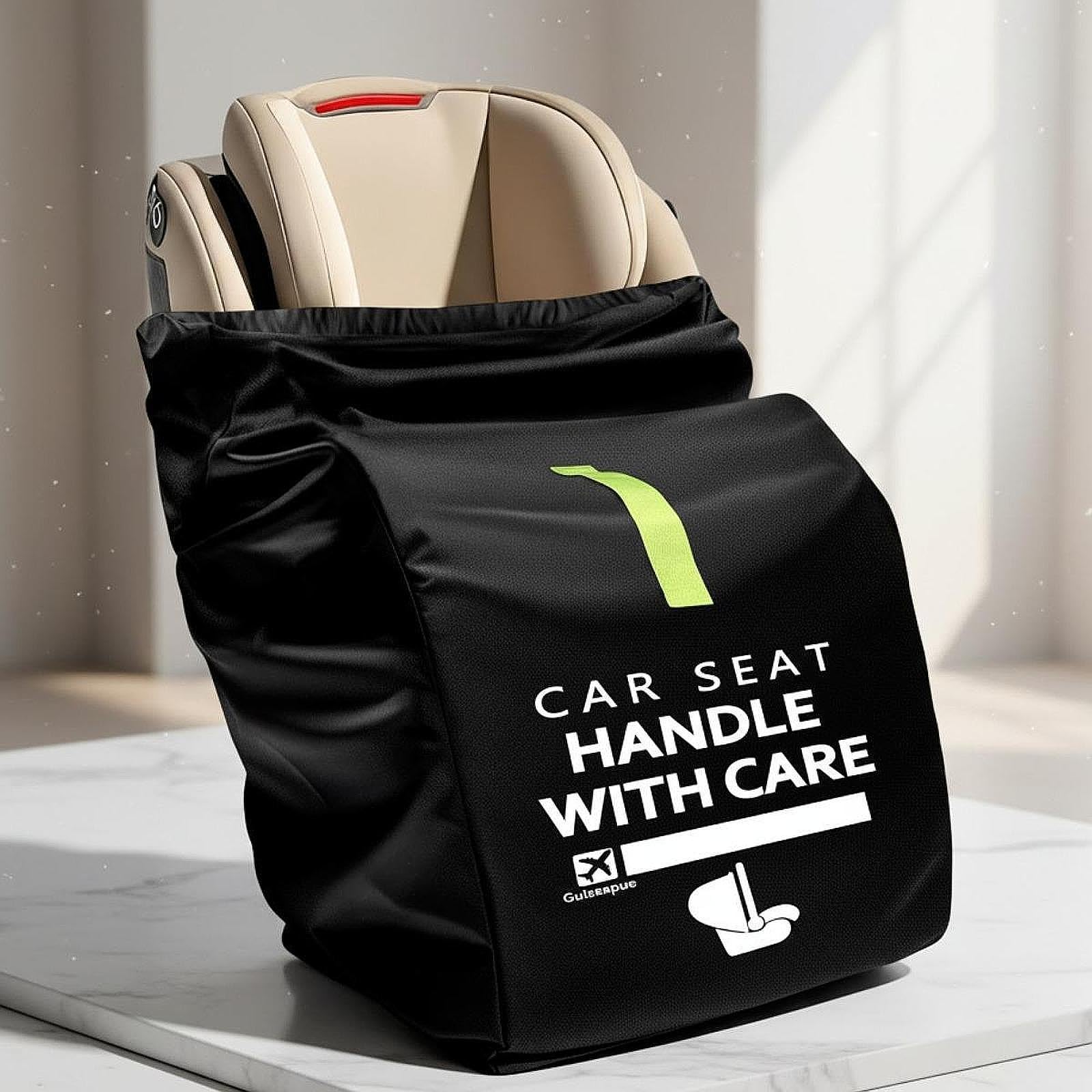 Borsa Seggiolino Aereo Borsa Trasporto Seggiolino Auto Copertura Seggiolino Borsa Seggiolino Universale Materiale Oxford Impermeabile E Lavabile, Style B