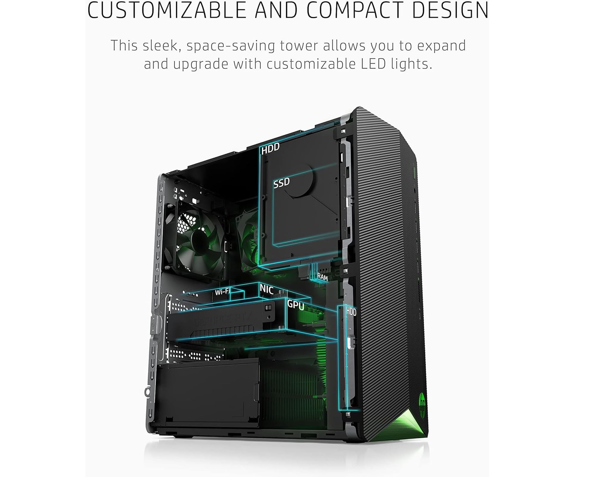 Amazon.com: HP Pavilion Gaming Desktop PC TG01, AMD Ryzen 5 4600G