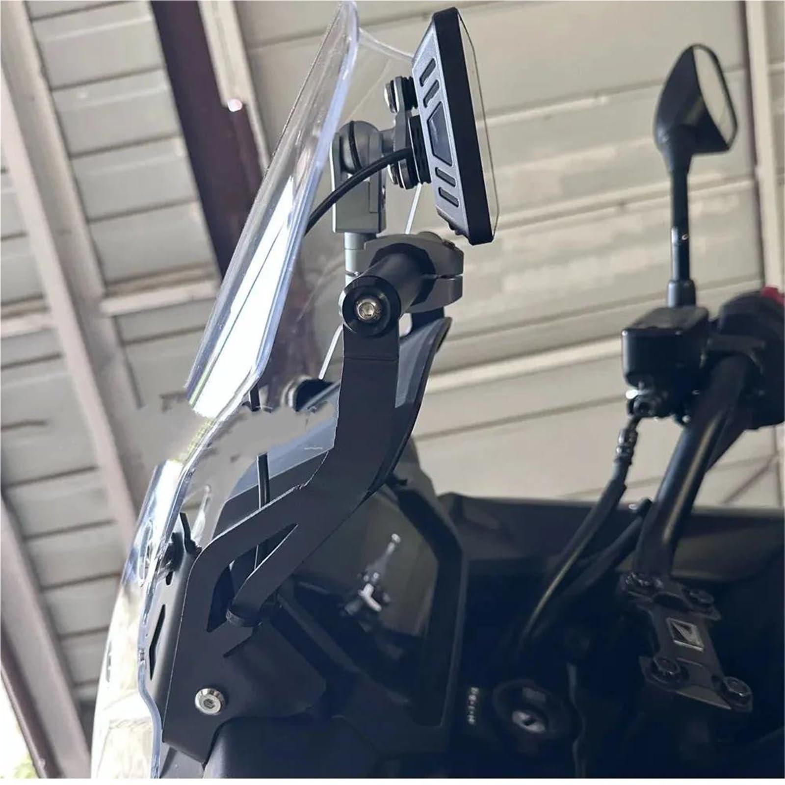 Motocicleta Soporte Navegación para NC750X para NC para 750X 2025 2026 Motocicleta 22MM Navegación Soporte Extensión GPS Accesorios(22MM)