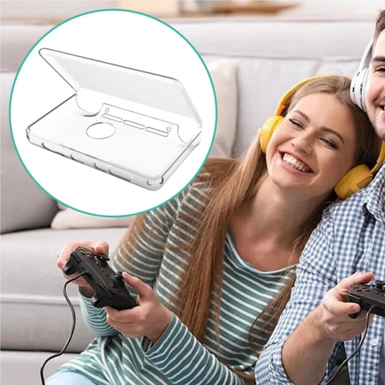 Amazon.co.jp: For AYN THOR 用TPUシェルケースカバー 透明 全面保護