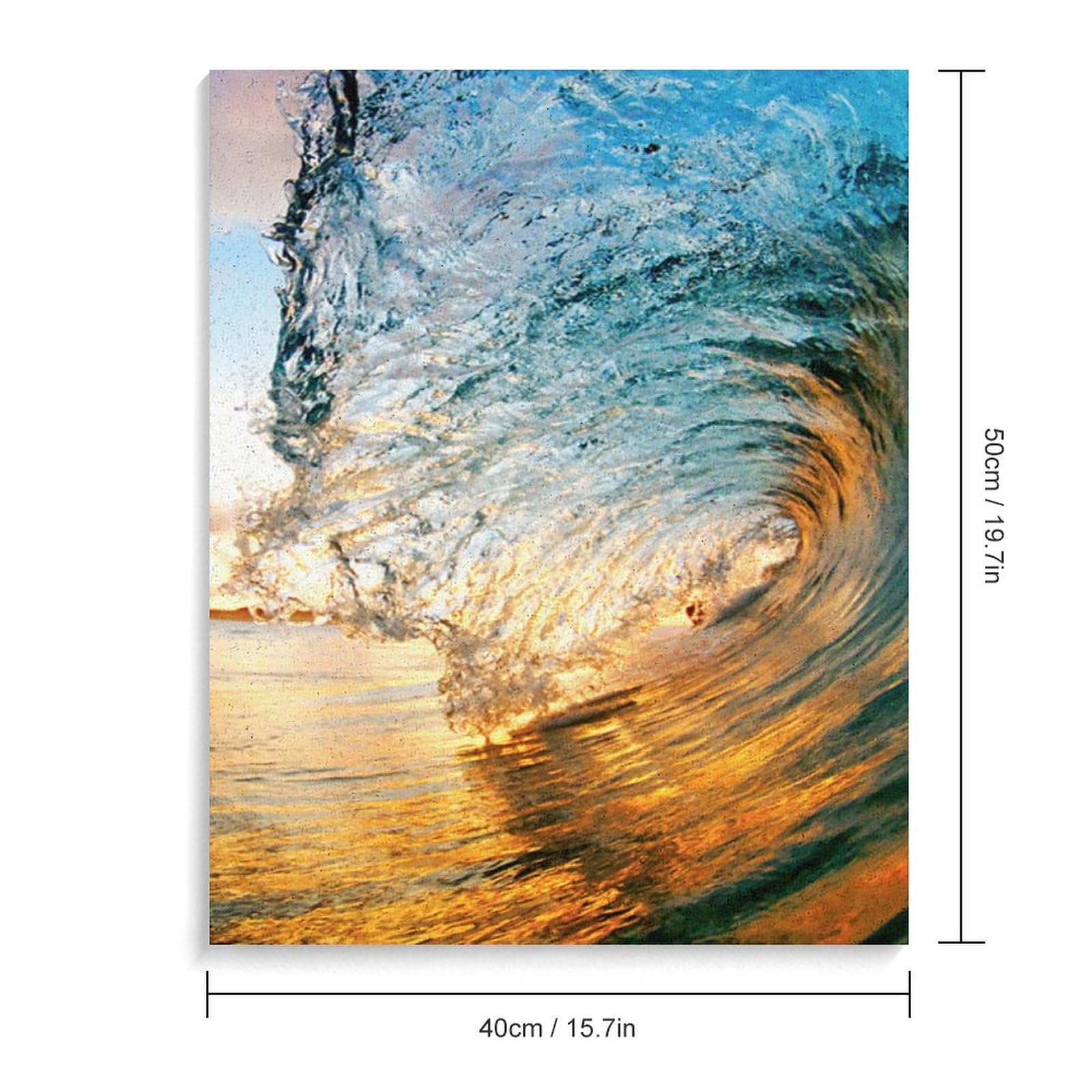 油絵 絵画 【夕暮れの波】 油絵 絵画【夕暮れの波】 絵画 HR 通販 16173420｜Creema