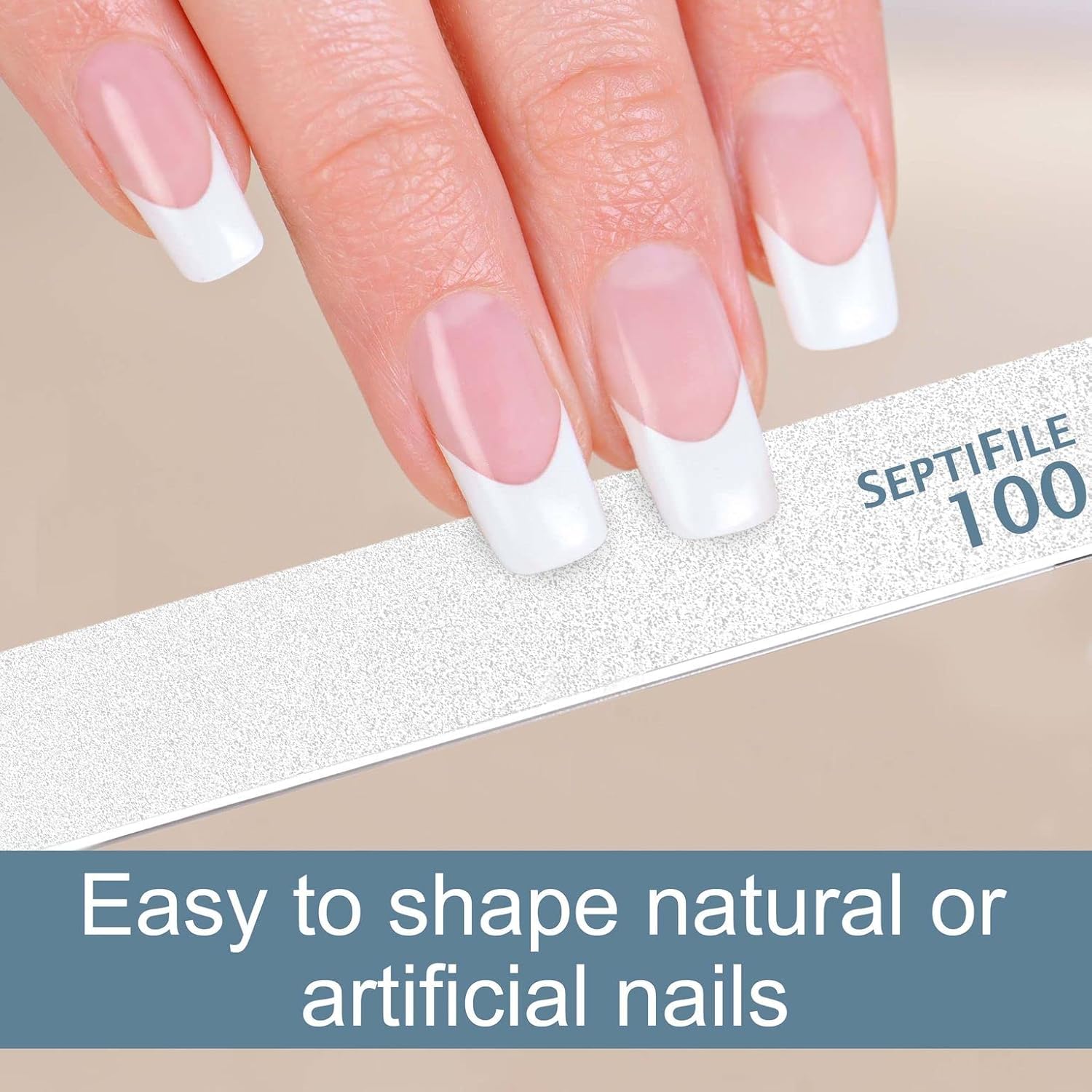 BACKSCRATCHERS 100 Coarse grit SeptiFile Refills - Set of 50 - Blending for Artificial Nails