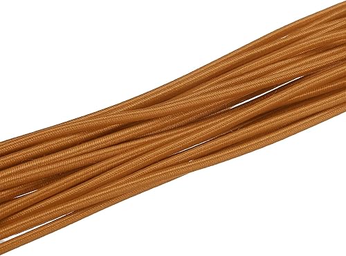 Vista 646 de PATIKIL Cuerda elástica elástica de 1/8 pulgadas, 11 yardas (0.118 in x 32.8 ft), color verde militar para manualidades, correas de gancho