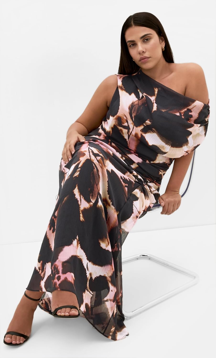 City Chic Plus Size Dress - Vivid Print Maxi