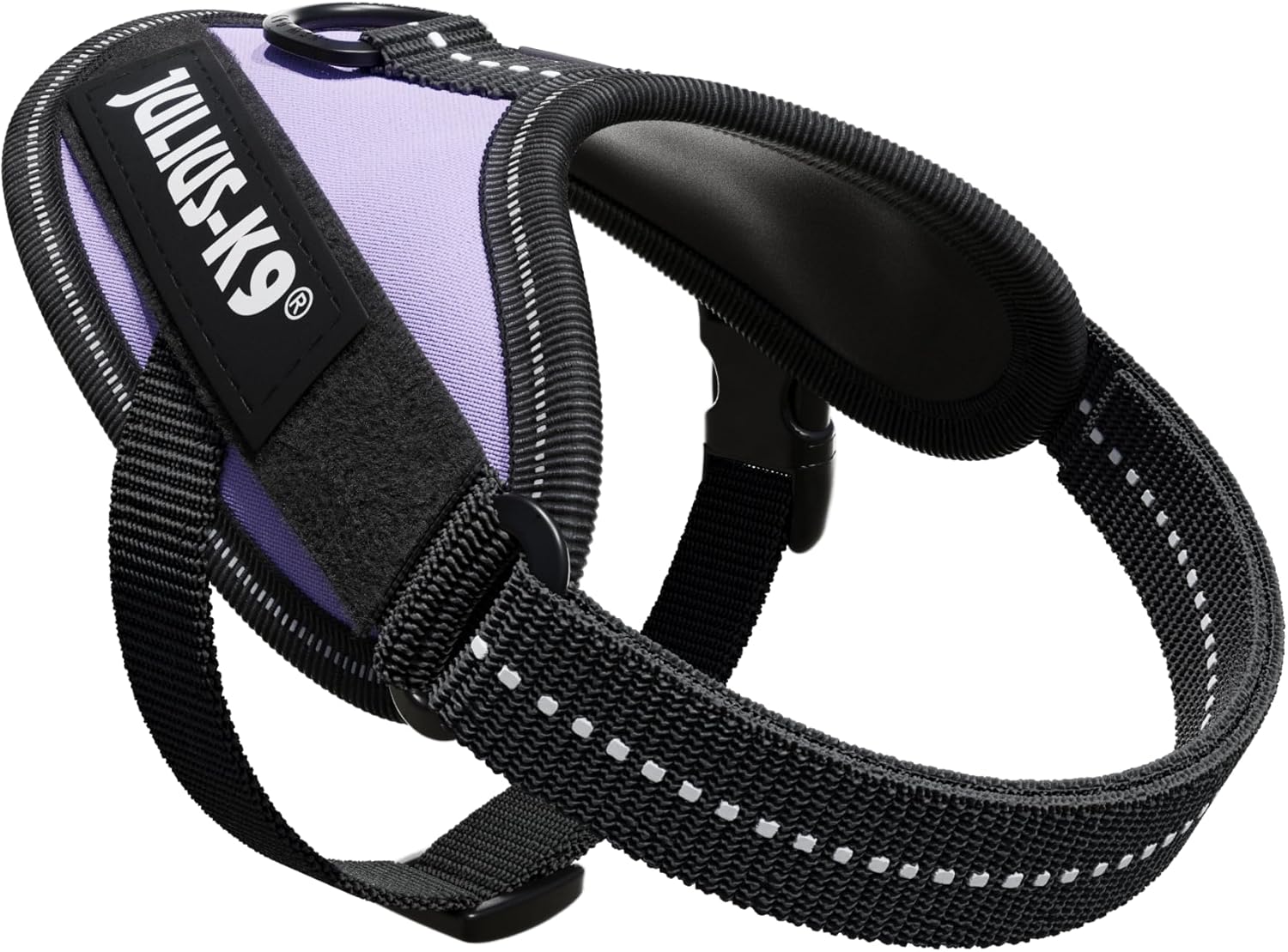 Julius-K9, 16IDC-PR-B1, IDC Powerharness, Dog Harness, Size: Baby 1, Purple