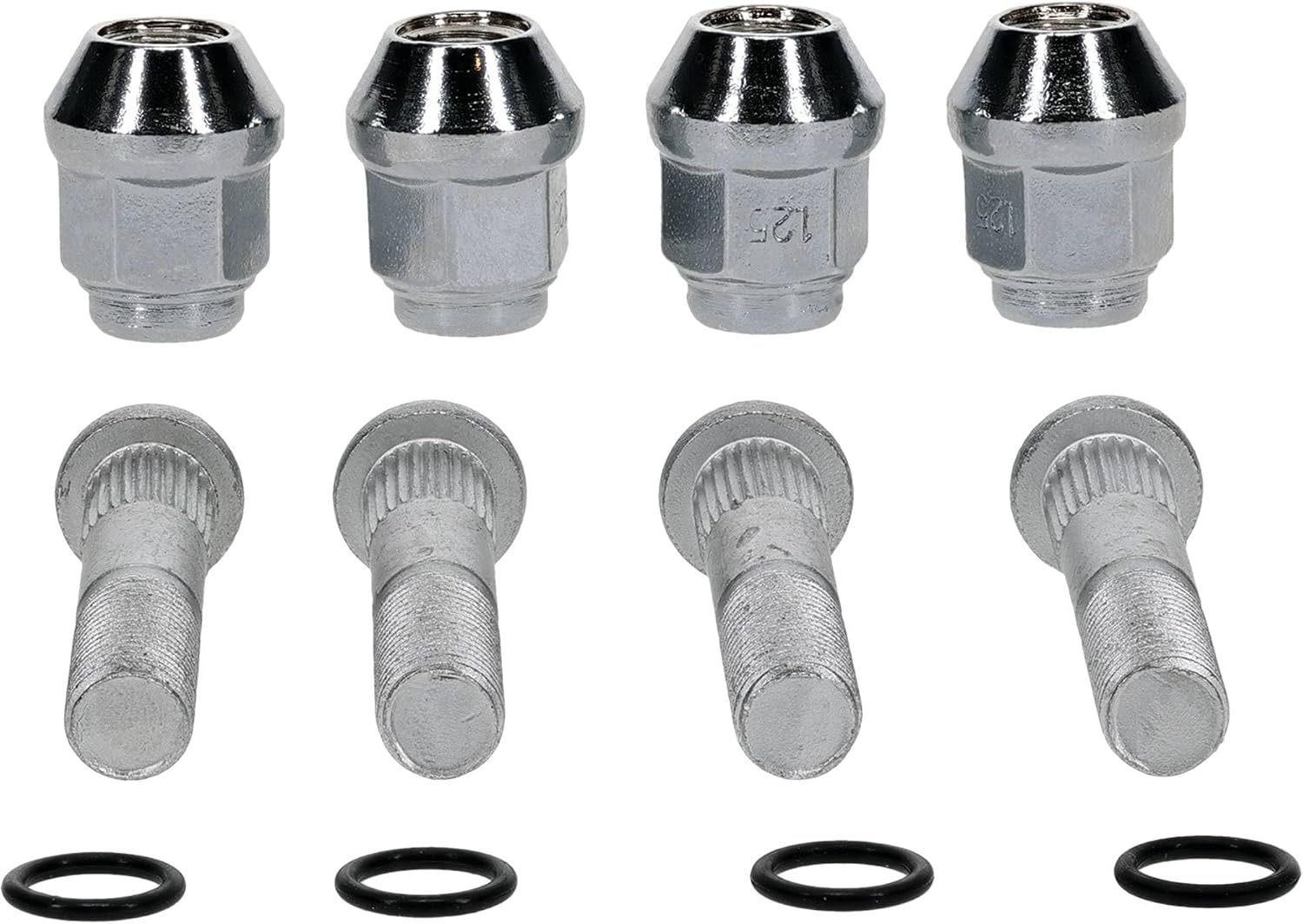 All Balls Racing 85-1145 Wheel Stud and Nut Kit Compatible with/Replacement For Suzuki LT-A400FZ 4WD King Quad SE 2020-2024