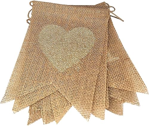 Miniatura 2 de FQTANJU 8 unids/set de pancarta de arpillera MR y MRS, pancarta colgante de boda para accesorios de fotos de boda, decoración de mesa o telón de