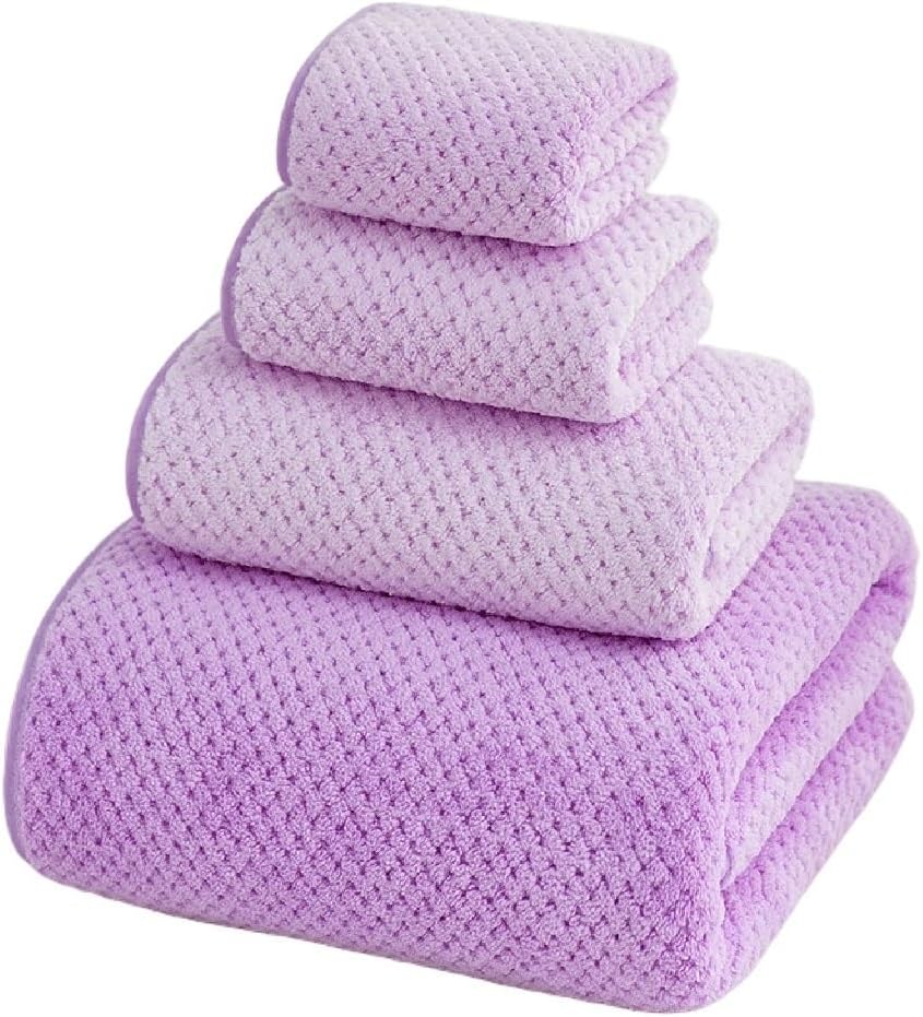 Bath Towel Thickened Coral Velvet Bath Towel for Men and Women Hangable