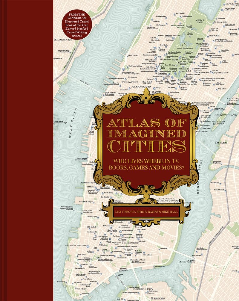 Atlas of Imagined Cities: From Central Perk to Kanto